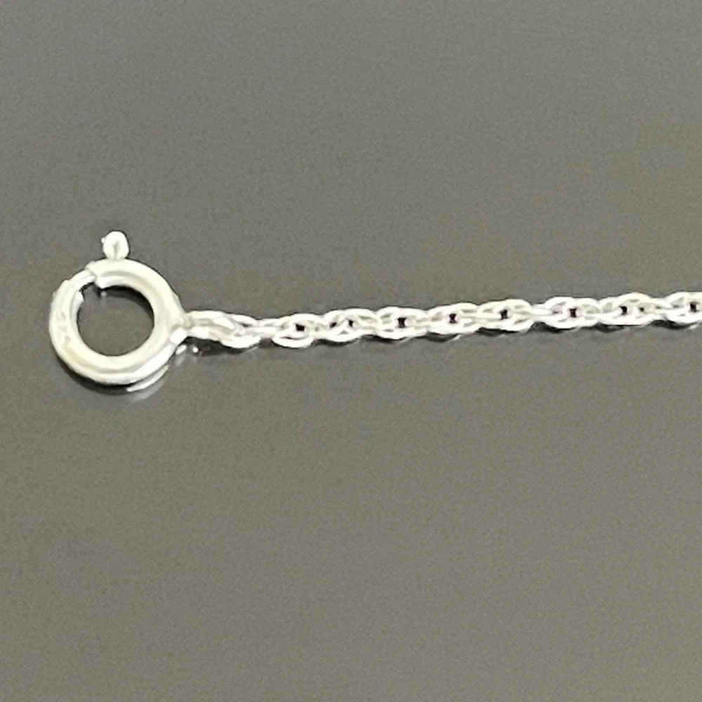 Sterling Silver Rope Chain - Picture 3 of 5